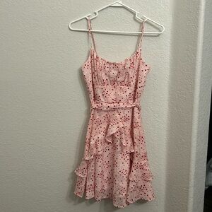francesca’s Flirty Heart Dress